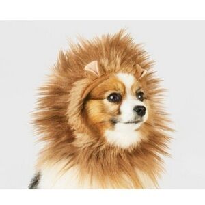 Hyde and EEK Boutique Lion Ruff Headwear Dog Cat Costume NWT
